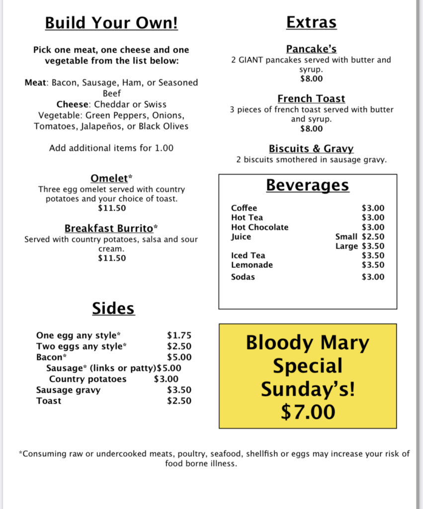 Portland Sports Bar Menus Bleachers Bar Portland